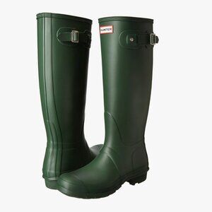 Hunter Women's Original Tall Rain Boots Hunter Green Size 6